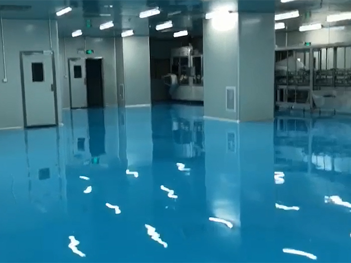 无尘车间装修施工视频